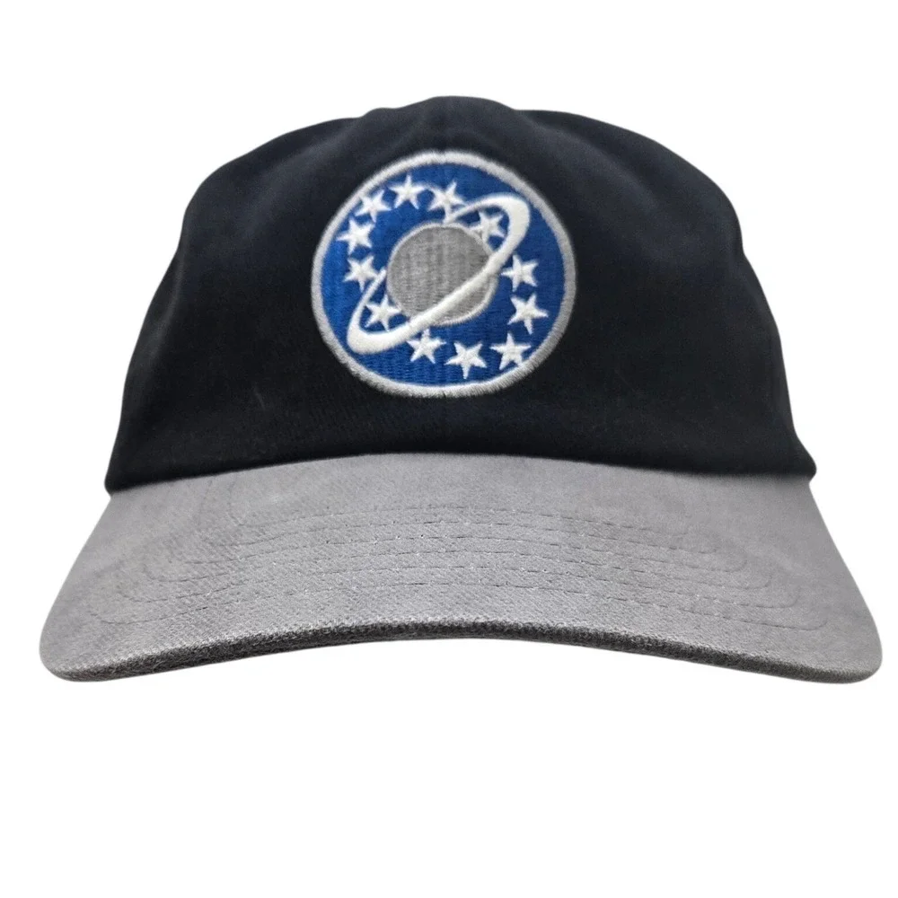 Vintage 1999 Galaxy Quest Movie Promo Hat Black Mens Snapback NSEA Sci‎ Fi 90s
